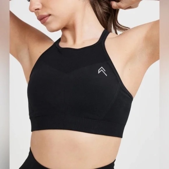 Oner Active Small EFFORTLESS SEAMLESS HIGH NECK BRALETTE - Picture 1 of 7